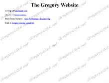 Tablet Screenshot of gregoryusa.net